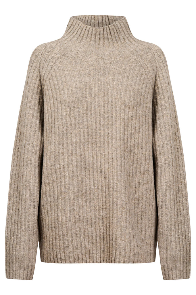 Miru KnitJumper- Taupe