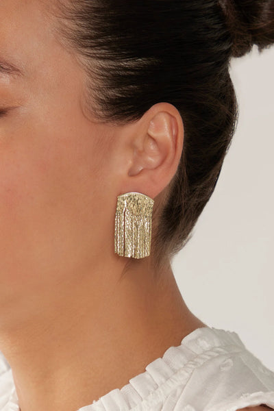 LUJO DROP EARRING - GOLD