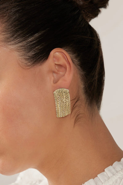 LUJO DROP EARRING - GOLD