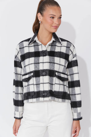 DAYTONA CROP JACKET- KOHL