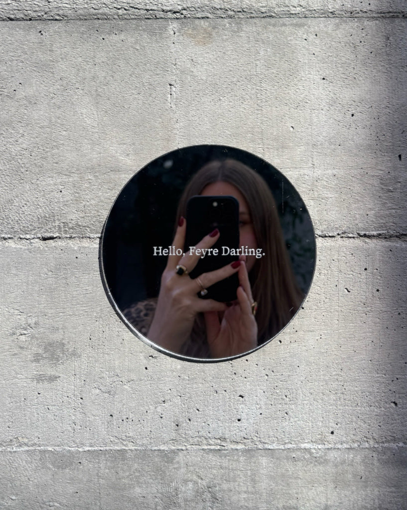 “Hello Feyre Darling” Mirror