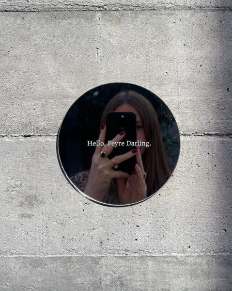 “Hello Feyre Darling” Mirror