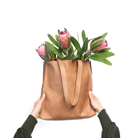 CATIE TOTE- NATURAL